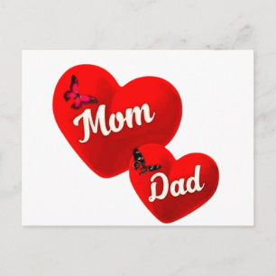 Mama-Papa Postkarte