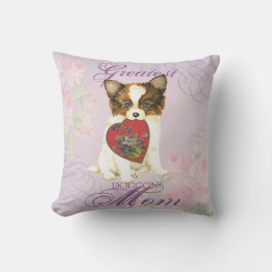 Mama Papillon Heart Kissen