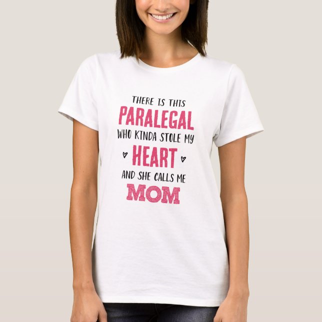 Mama Paralegal T-Shirt (Vorderseite)
