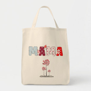 Mama Patchwork Tasche - Heart & Floral Mother Day