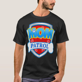 Mama Patrol Hunde-Mama Papa Lustiges Geburtstagsg T-Shirt