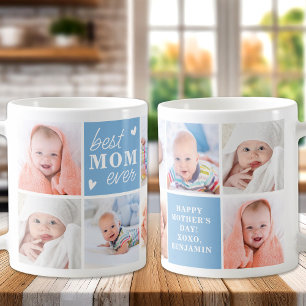 MAMA Personalisiert Niedlicher Muttertag 8 FotoCol Kaffeetasse