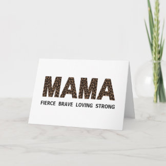 MAMA Personalisierte Mutter-Foto-Tageskarte Karte