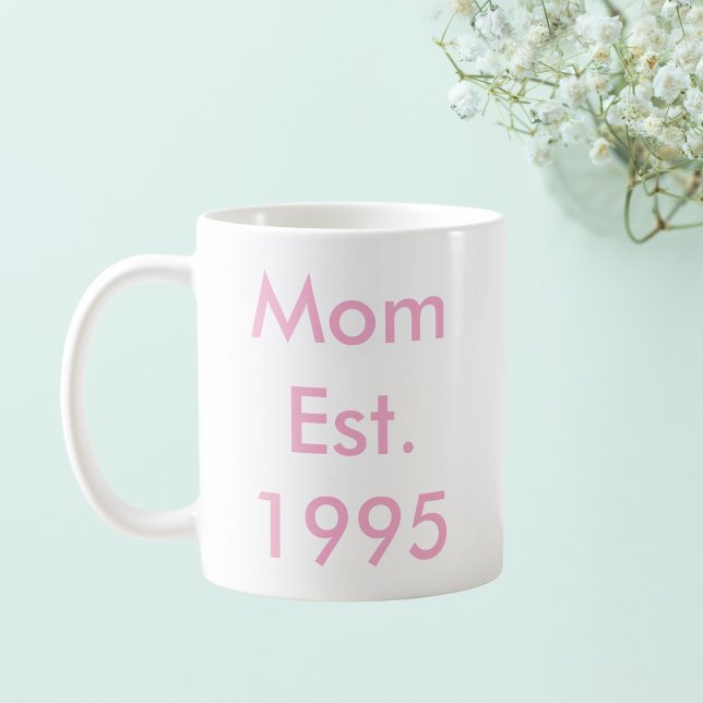 Mama Personalisiertes Jahr Kaffeetasse (Von Creator hochgeladen)