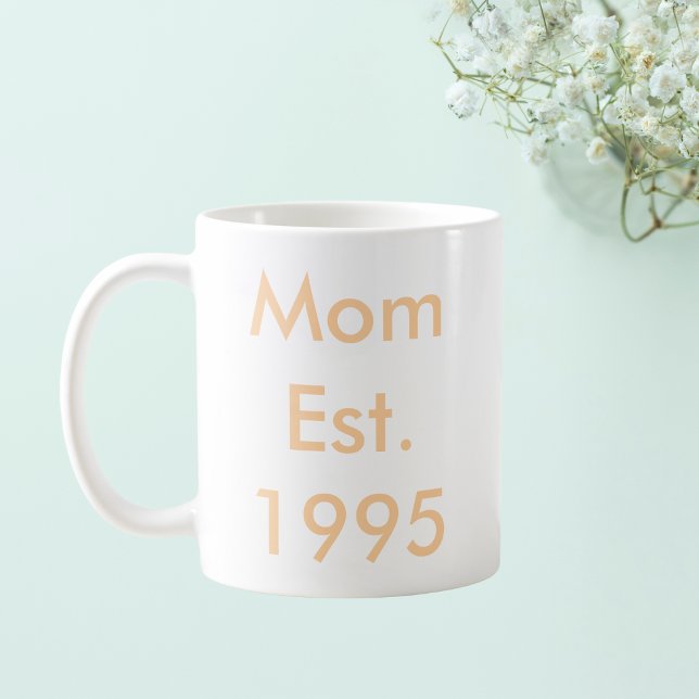 Mama Personalisiertes Jahr Kaffeetasse (Von Creator hochgeladen)