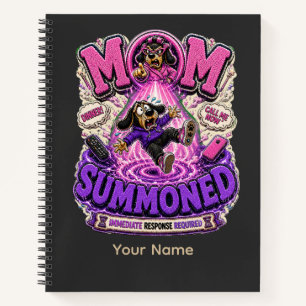 Mama Personalisiertes Lustiges Mama T-Shirt, Benut Notizbuch