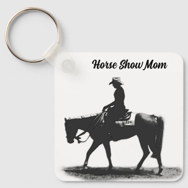Mama Pferd anzeigen Schlüsselanhänger (Vorderseite)