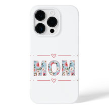Mama Phone Case - Blumendesign, Muttertagsgeschenk