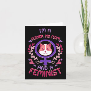 Mama Pig gibt weiblichen Rage Feminismus Karte