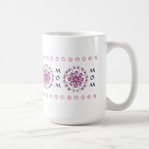 MAMA PINK BLING COFFEE TASSE