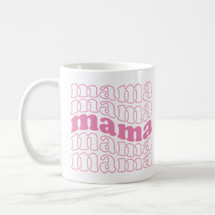 Mama Pink Muttertag Geschenk zum Geburtstag der Mu Kaffeetasse