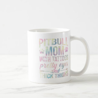 Mama Pitbull mit Hübschen Augen von Tattoos Kaffeetasse