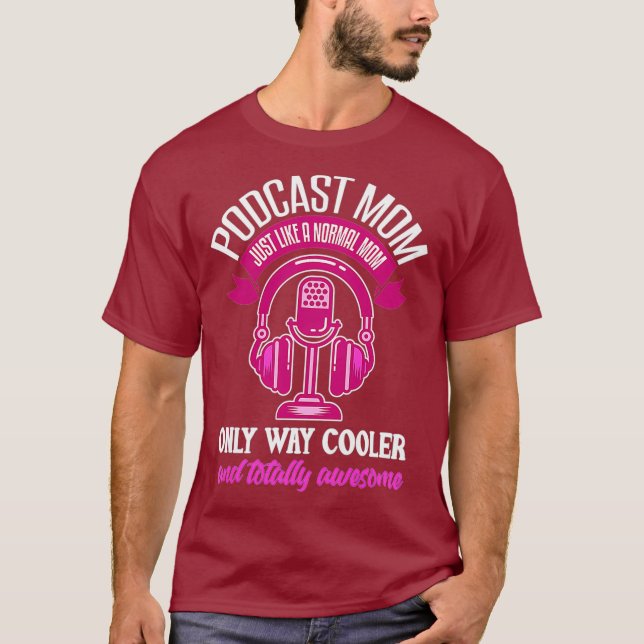 Mama Podcast T-Shirt (Vorderseite)