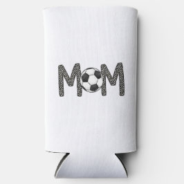 Mama Polka Dot Soccer Ball Selters Dosenkühler