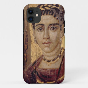 Mama-Porträt einer Frau, von Fayum, Romano-Egyp iPhone 11 Hülle
