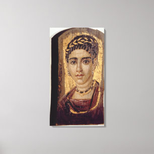 Mama-Porträt einer Frau, von Fayum, Romano-Egyp Leinwanddruck