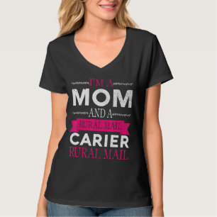 Mama Postal Worker Postman Moth T-Shirt