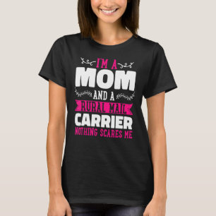 Mama Postal Worker Postman Moth T-Shirt