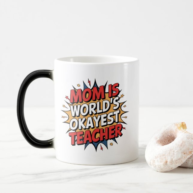 Mama Power Verwandlungstasse (Mit Donut)