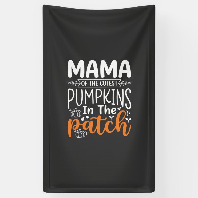 Mama Pumpkins Patch Halloween Design_1 Banner (Vertikal)