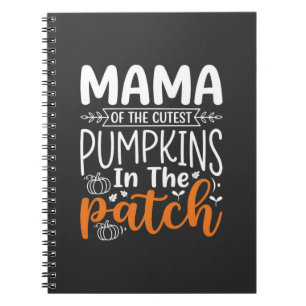 Mama Pumpkins Patch Halloween-Design_1 Notizblock