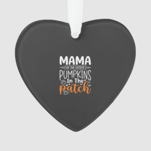 Mama Pumpkins Patch Halloween Design_1 Ornament