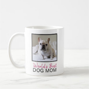 Mama-Quadrat-HundeFoto der niedliche Welt bestes Kaffeetasse