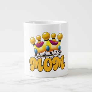 Mama Queens Crown Jumbo-Tasse