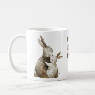 Mama Rabbit & Kit Beste Mama je Niedlicher Muttert Kaffeetasse