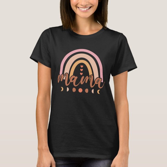 Mama Rainbow T-Shirt (Vorderseite)