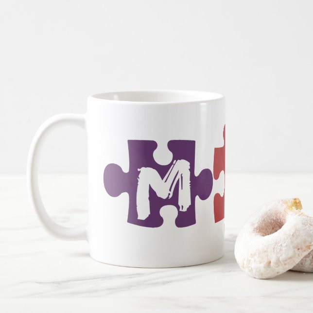 Mama-Rätsel Kaffeetasse (Mit Donut)