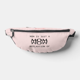 Mama reflektiert nur das Wow-Geschenk für Mama Bauchtasche