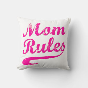 Mama regiert Funny Throw Kissen