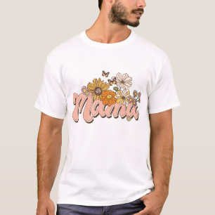 Mama Retro Floral T-Shirt