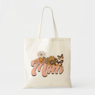 Mama Retro Floral Tragetasche