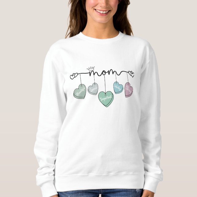 Mama Retro Hörgeschenk für Mama Muttertag Sweatshirt (Vorderseite)