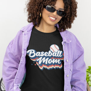 Mama Retro-Stil T-Shirt