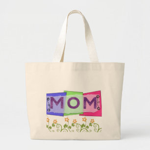 MAMA RETRO TOTE BAG JUMBO STOFFBEUTEL
