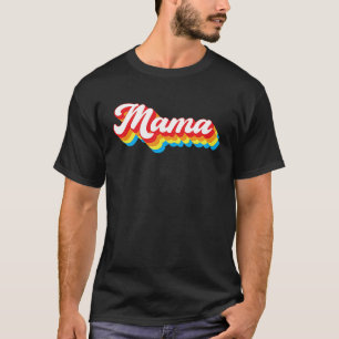 Mama Retro Vintager Muttertag Geburtstag T-Shirt