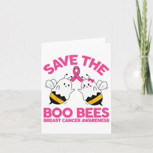 Mama Rettete die Brustkrebs-Funny Halloween-Boo-Bi Karte