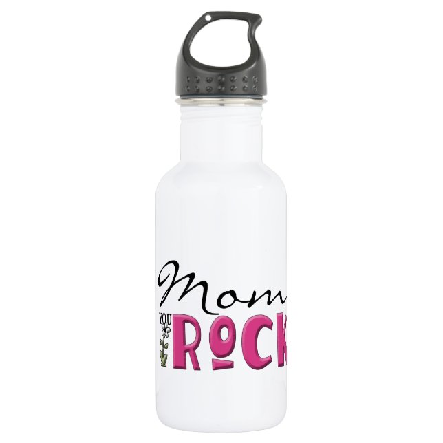 Mama Rocks BPA FREE FLASCHE Edelstahlflasche (Vorderseite)