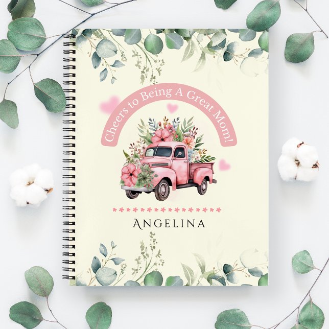 Mama Rosa Vintager Florentruckcoquette Notizbuch (Von Creator hochgeladen)