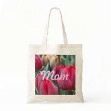 Mama-rote Tulpe-Tasche