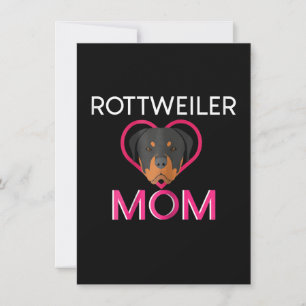 Mama Rottweiler Dankeskarte