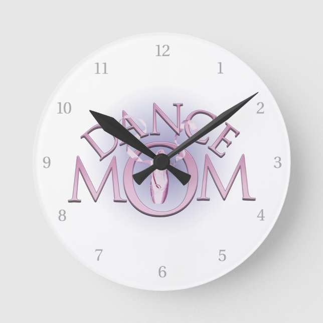 Mama Runde Wanduhr (Vorderseite)