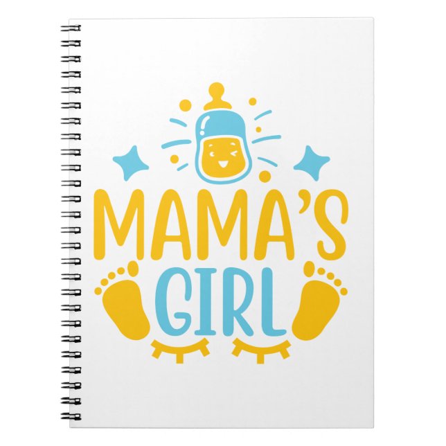 Mama’s Girl Notizblock (Vorderseite)