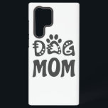 Mama Samsung Galaxy Hülle<br><div class="desc">Feiern Sie Ihre Liebe mit "Hunde-Mama-Design". Das charmante Design mit einem fett gedruckten "Hund-Mama"-Text und einem hübschen Pfoten-Icon macht es zur perfekten Wahl für alle stolzen Hundemütter. "Dieses Design ist anpassbar. Klicken Sie auf die Schaltfläche "Design bearbeiten", um das Design zu personalisieren. Sie können Farben ändern, Elemente verschieben, den eigenen...</div>