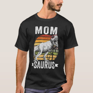 Mama Saurus Dinosaur Momsaurus Familie Matching T  T-Shirt