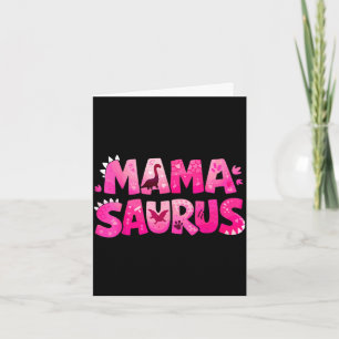 Mama saurus lustiger Dino-Geburtstag für Mütter Ki Karte