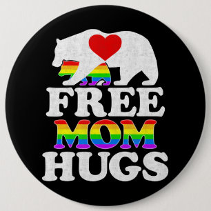 Mama schadet Frauen am Lugt Pride Mama Bear Button